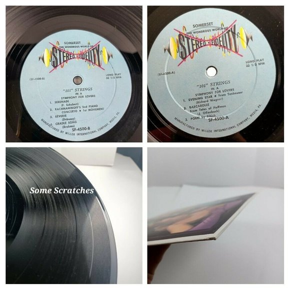 101 Strings In A Symphony For Lovers Collectors Vinyl 50s *MINOR WEAR - Picture 11 of 14